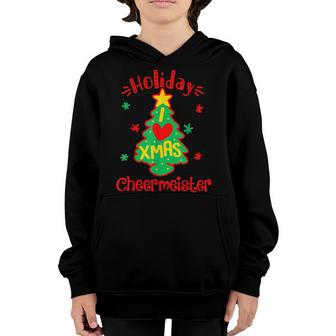 Holiday Cheermeister Christmas Xmas Party Girl Youth Hoodie - Thegiftio UK