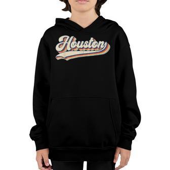 Houston Sports Name Vintage Retro Gift Men Women Boy Girl Youth Hoodie - Thegiftio UK