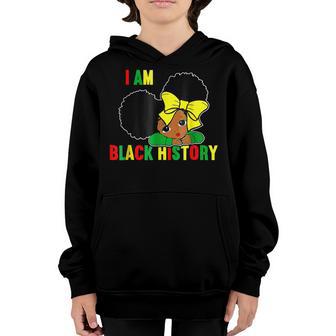 I Am Black History Month The Strong African Queen Girls Youth Hoodie - Thegiftio UK