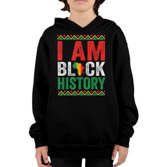I Am Black History Pride Black History Month Kids Boys Youth Hoodie - Thegiftio UK