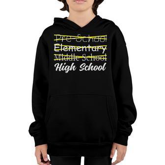 I Graduated Middle School Jr High Graduation Funny Graduate Youth Hoodie - Thegiftio UK