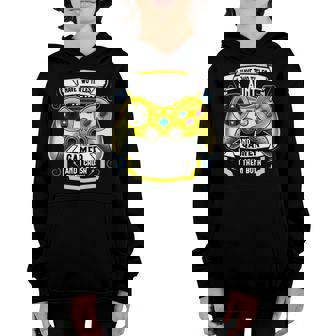 I Have Two Titles Aunt And Gamer And I Crush Them Both Youth Hoodie - Seseable