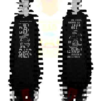 I Have Two Titles Dad And Gamer And I Crush Them Both V3 Youth Hoodie - Seseable