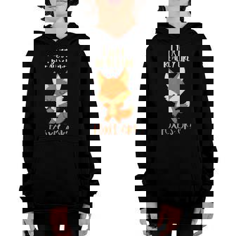 I Just Really Like Foxes Ok Kids Birthday Christmas Gift Youth Hoodie - Seseable