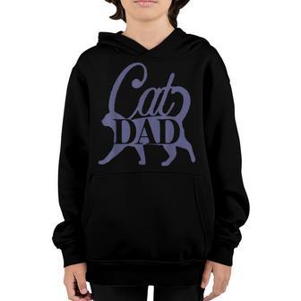I Love Cats Dad Father Men Kitty Papa Christmas Girl Meow V6 Youth Hoodie - Thegiftio UK