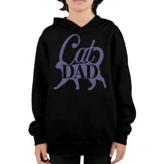 I Love Cats Dad Father Men Kitty Papa Christmas Girl Meow V8 Youth Hoodie - Thegiftio UK