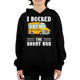 I Rocked The Short Bus School Bus Driver Funnty Youth Hoodie - Thegiftio UK