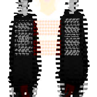 I Tackled 100 Days Of School Football 100Th Day Gifts V5 Youth Hoodie - Thegiftio