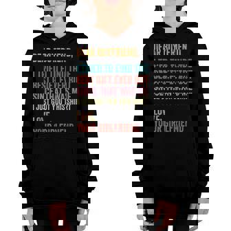I Tried To Find The Best Funny Boyfriend Fathers Day Mens Youth Hoodie - Thegiftio