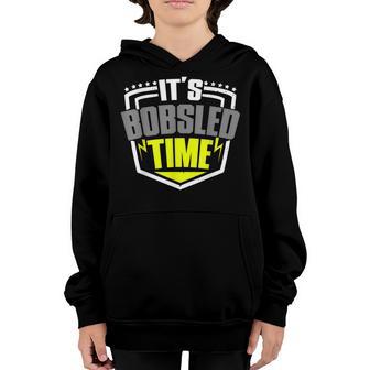 Its Bobsled Time Usa 2018 Winter Games Youth Hoodie - Thegiftio UK