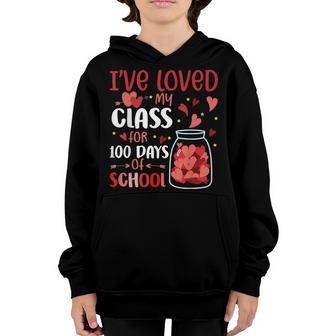 Ive Loved My Class For 100 Days School Womens Teacher Youth Hoodie - Thegiftio UK