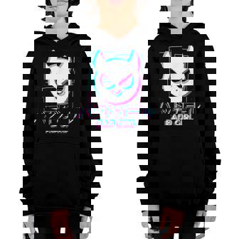 Japanese Glitch Bad Girl Anime Aesthetic Vaporwave 90S Japan Youth Hoodie - Thegiftio