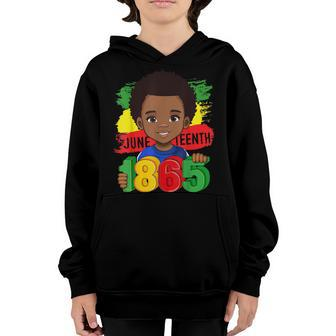 Junenth 1865 Brown Skin African American Boys Kid Toddler Youth Hoodie | Mazezy