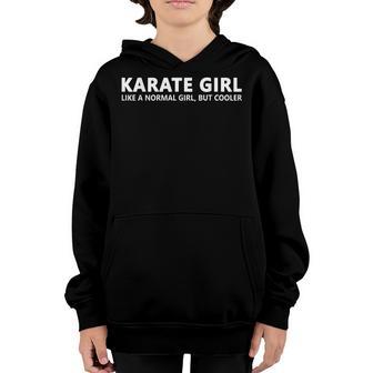 Karate Girl Women Karate Girl Youth Hoodie - Thegiftio UK