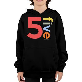 Kids 5Th Birthday Shirt For Boys 5 | Age 5 Age Five Boys Gift Youth Hoodie | Mazezy AU