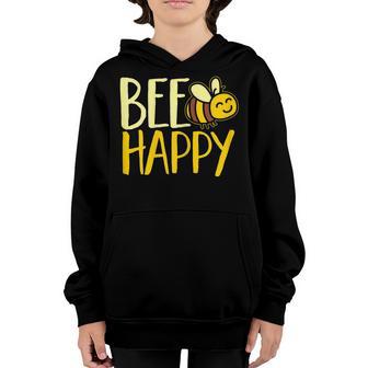 Kids & Women Bumble Bee Cute Bee Happy Youth Hoodie - Thegiftio UK