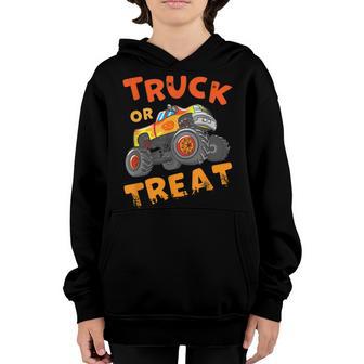 Kids Halloween For Men Monster Truck Outfit For Boys Youth Hoodie - Thegiftio UK