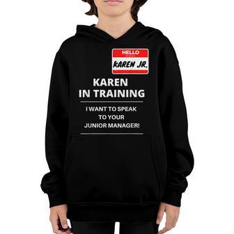 Kids Karen Costume - Funny Karen Family Costume Youth Hoodie - Thegiftio UK