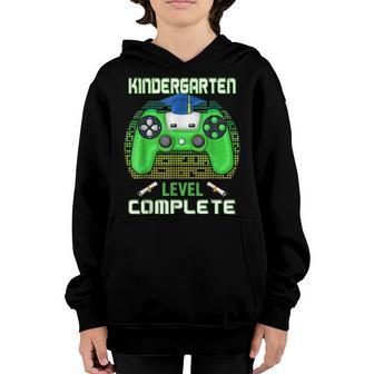 Kindergarten Graduation Level Complete Gamer Class 2023 Kids Youth Hoodie - Thegiftio UK