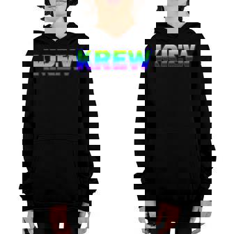 Krew Name For Boys Men Strong Letters Youth Hoodie - Thegiftio