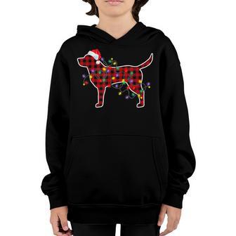 Labrador Retriever Dog Christmas Pajamas Xmas Men Women Kids Youth Hoodie - Thegiftio UK