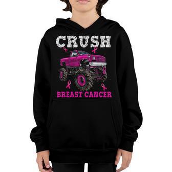 Lets Crush Breast Cancer Awareness Wear Pink Women Boy Kids Youth Hoodie - Thegiftio UK