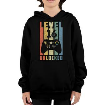 Level 16 Unlocked Tshirt 16Th Video Gamer Birthday Boy Gifts Youth Hoodie | Mazezy