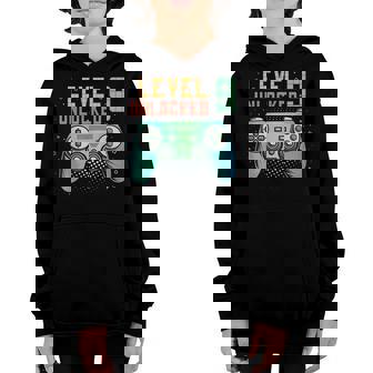 Level 9 Unlocked 9Th Birthday Gamer Gifts 9 Year Old Boys Youth Hoodie | Mazezy