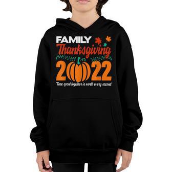 Matching Thanksgiving Family 2022 Turkey Day Mom Dad Kids V2 Youth Hoodie - Thegiftio UK