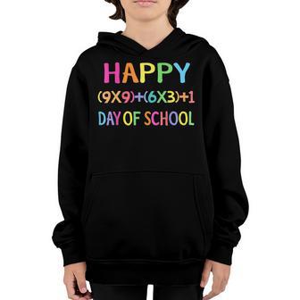 Math Formula 100 Days Of School Teacher Boy Girl Gift V2 Youth Hoodie - Thegiftio UK