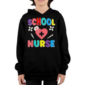 Medical School Nurse 100Th Day Of School Youth Hoodie - Thegiftio UK