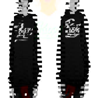 Mens Vintage Pappy Fathers Day For Grandpa From Grandkids Youth Hoodie - Seseable