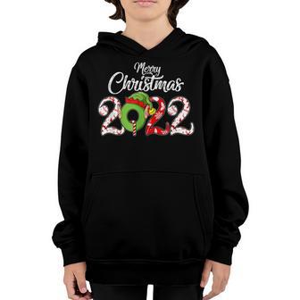 Merry Christmas 2022 Elf Funny Family Matching Boys Girls Youth Hoodie - Thegiftio UK