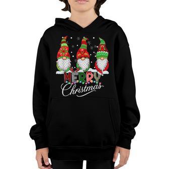 Merry Christmas Gnome Family Christmas For Women Men Kids V12 Youth Hoodie - Thegiftio UK