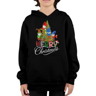 Merry Christmas Gnome Family Christmas For Women Men Kids V15 Youth Hoodie - Thegiftio UK