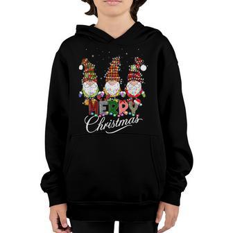 Merry Christmas Gnome Family Christmas For Women Men Kids V16 Youth Hoodie - Thegiftio UK
