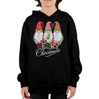 Merry Christmas Gnome Family Christmas For Women Men Kids V20 Youth Hoodie - Thegiftio UK