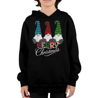 Merry Christmas Gnome Family Christmas For Women Men Kids V21 Youth Hoodie - Thegiftio UK