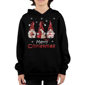 Merry Christmas Gnome Family Christmas For Women Men Kids V22 Youth Hoodie - Thegiftio UK