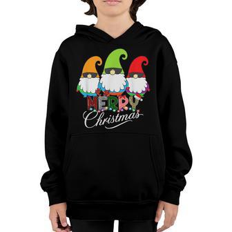 Merry Christmas Gnome Family Christmas For Women Men Kids V3 Youth Hoodie - Thegiftio UK