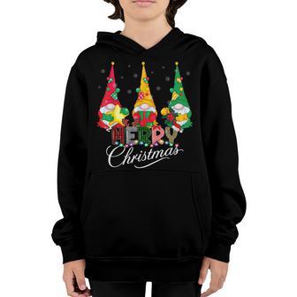 Merry Christmas Gnome Family Christmas For Women Men Kids V7 Youth Hoodie - Thegiftio UK