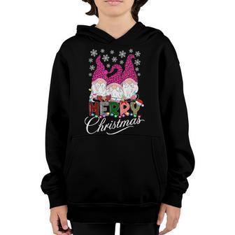 Merry Christmas Gnome Family Christmas For Women Men Kids V9 Youth Hoodie - Thegiftio UK