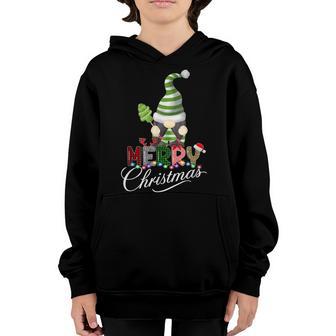 Merry Christmas Gnome Family Christmas Women Men Kid Group Youth Hoodie - Thegiftio UK