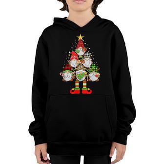 Merry Christmas Gnome Funny Family Xmas Boys Girls Kid V15 Youth Hoodie - Thegiftio UK