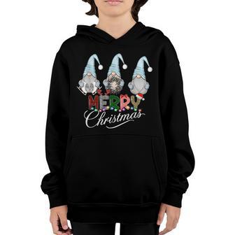 Merry Christmas Gnome Funny Family Xmas Boys Girls Kid V5 Youth Hoodie - Thegiftio UK