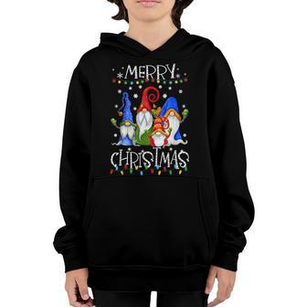Merry Christmas Gnome Funny Family Xmas Kids Adults V2 Youth Hoodie - Thegiftio UK