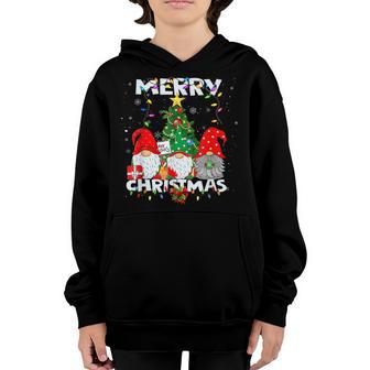 Merry Christmas Gnome Funny Family Xmas Kids Adults V3 Youth Hoodie - Thegiftio UK