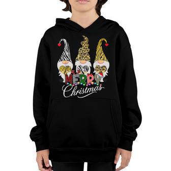 Merry Christmas Gnome Funny Family Xmas Matching Boys Girls V5 Youth Hoodie - Thegiftio UK