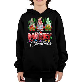 Merry Christmas Gnomes Xmas Matching Family Gnome Boys Girls V7 Youth Hoodie - Thegiftio UK