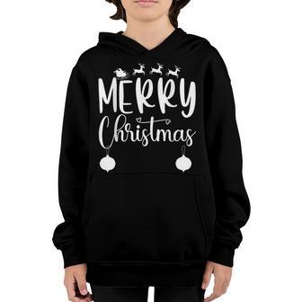 Merry Christmas Leopard Buffalo Red Plaid Kids Men Women V2 Youth Hoodie - Thegiftio UK